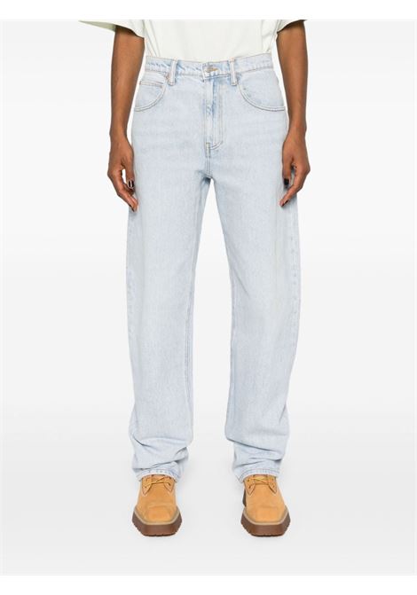 Light blue high-rise tapered jeans Alexander Wang - women ALEXANDER WANG | 4DC3244410453